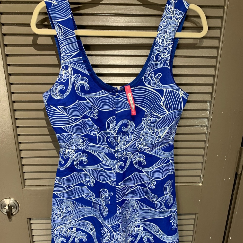 Blue Waves Dress by Tracy Reese